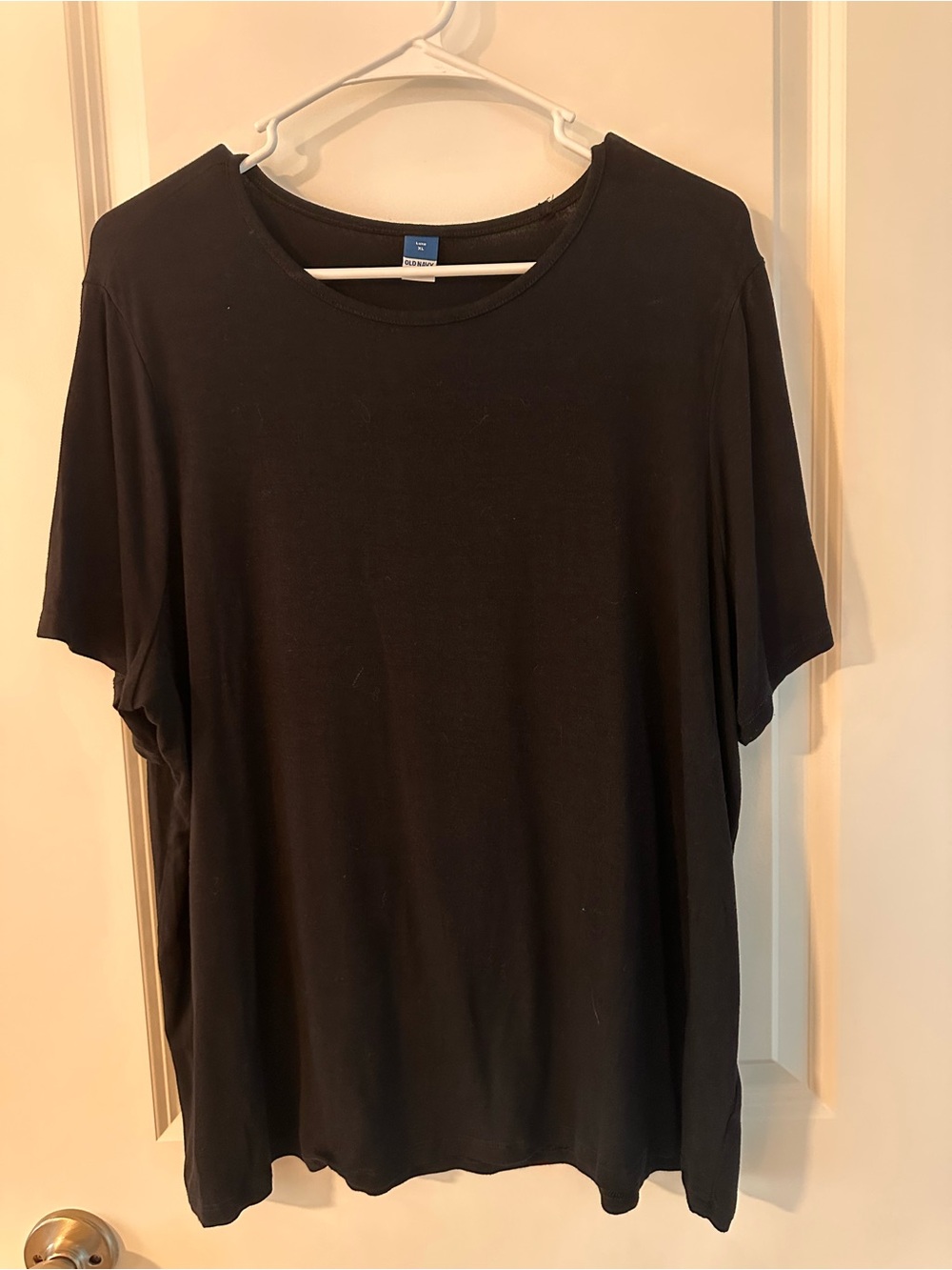 Old Navy Black Short Sleeve Crewneck Tee